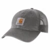 'Carhartt' Men's Adjustable Canvas Mesh-Back Cap - Gravel -Outdoor Clothing Store 100286 039 S19 1024x1024@2x