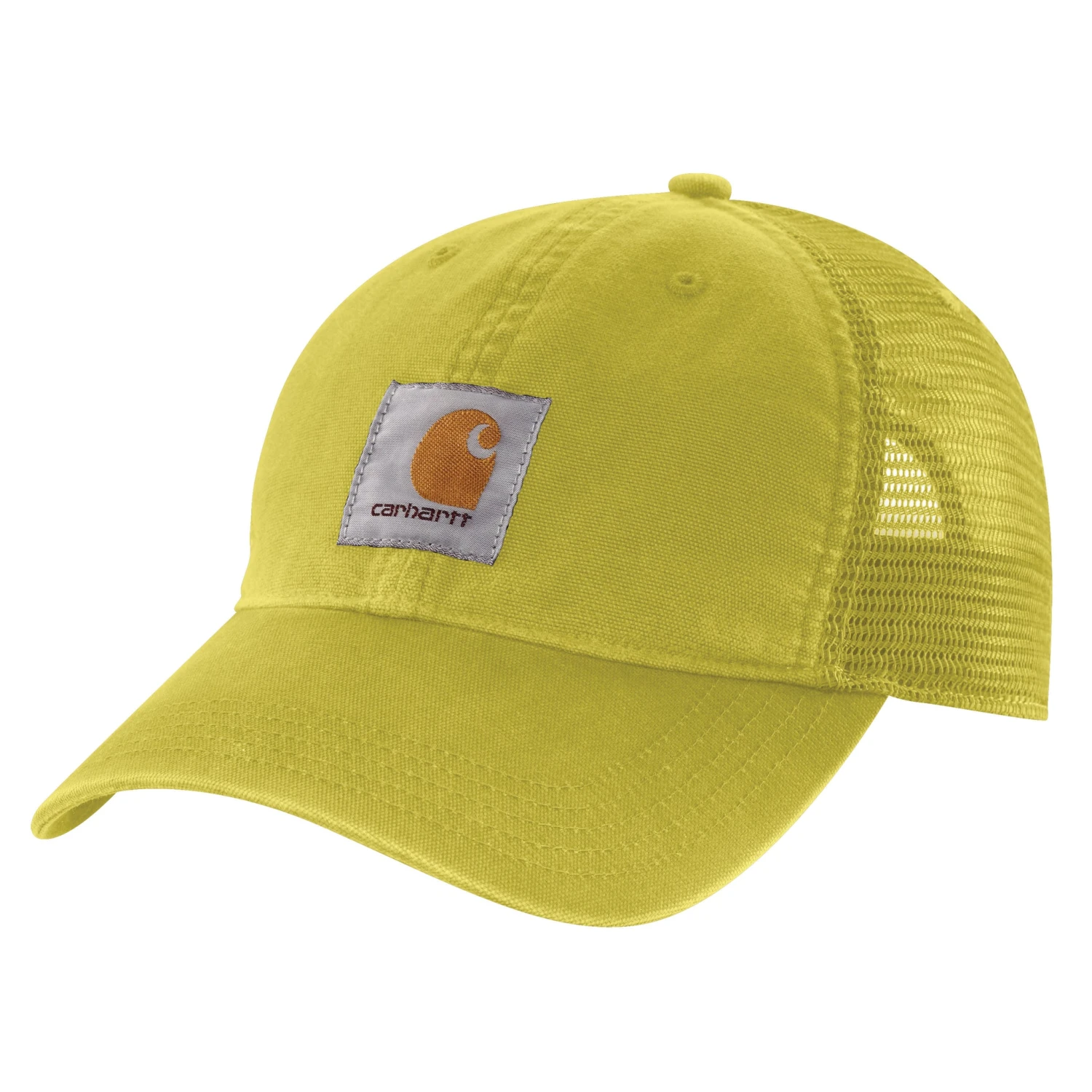 'Carhartt' Men's Adjustable Canvas Mesh-Back Cap - Warm Olive 'Carhartt' Men's Adjustable Canvas Mesh-Back Cap - Warm Olive -Outdoor Clothing Store