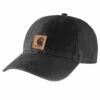 'Carhartt' Men's Adjustable Canvas Cap - Black -Outdoor Clothing Store 100289 001 MS20 1024x1024@2x