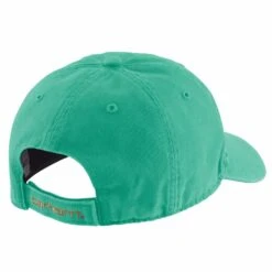 'Carhartt' Men's Adjustable Canvas Cap - Sea Green -Outdoor Clothing Store 100289 G81 Back MS22 1024x1024@2x
