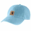 'Carhartt' Men's Adjustable Canvas Cap - Powder Blue 1 'Carhartt' Men's Adjustable Canvas Cap - Powder Blue -Outdoor Clothing Store 100289 H51 MS22 1024x1024@2x