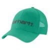 'Carhartt' Men's Canvas Mesh-Back Logo Graphic Cap - Sea Green -Outdoor Clothing Store 101195 G81 MS22 1024x1024@2x