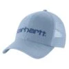 'Carhartt' Men's Canvas Mesh-Back Logo Graphic Cap - Alpine Blue -Outdoor Clothing Store 101195 H73 MF22 e 1024x1024@2x