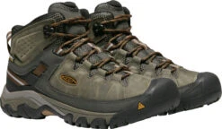 'Keen Outdoor' Men's Targhee III WP Mid Hiker - Black Olive / Golden Brown (Wide) -Outdoor Clothing Store 1018596 PLA med 1024x1024@2x