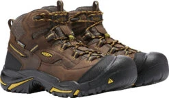 'Keen Utility' Men's Braddock Mid EH WP Soft Toe - Cascade Brown / Yellow / Black -Outdoor Clothing Store 1020162 PLA large 1024x1024@2x
