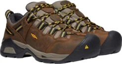 'Keen Utility' Women's Detroit XT Internal MetGuard EH WP Steel Toe - Cascade Brown / Goldenrod -Outdoor Clothing Store 1021316 PLA large 1024x1024@2x