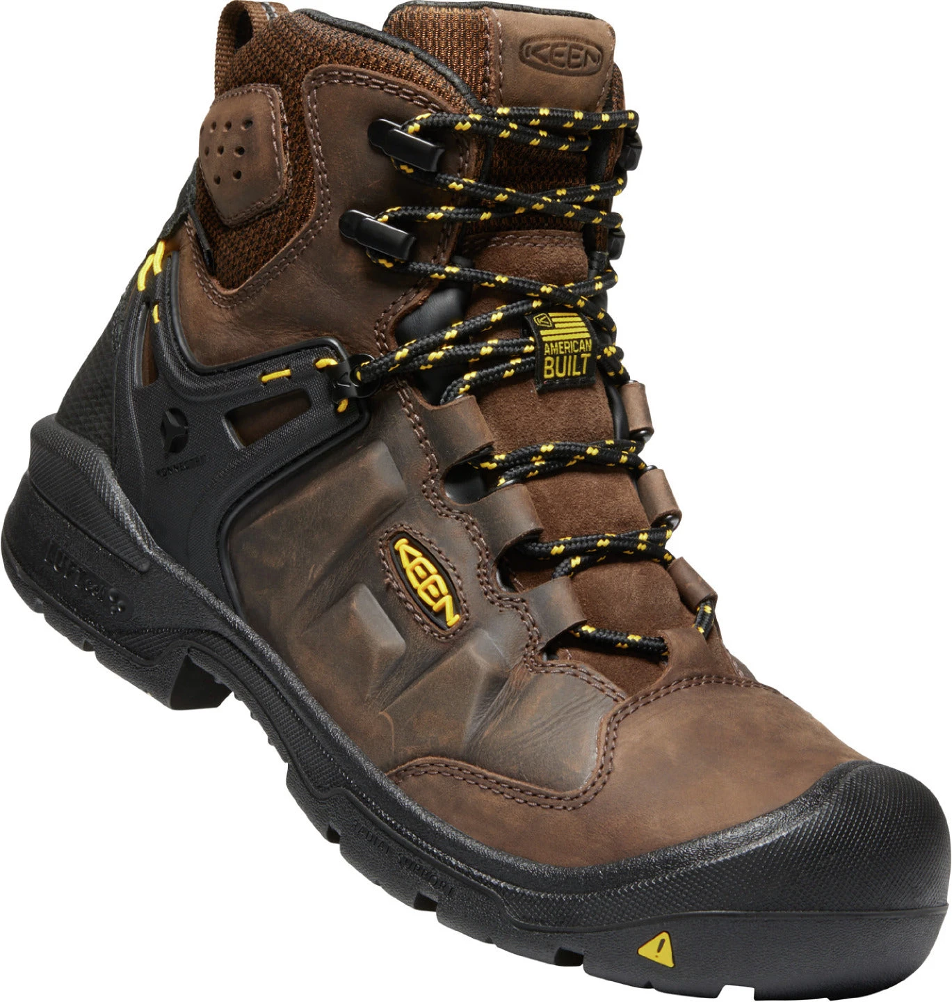 'Keen Utility' Men's 6" Dover WP EH Comp Toe - Dark Earth / Black 'Keen Utility' Men's 6" Dover WP EH Comp Toe - Dark Earth / Black -Outdoor Clothing Store 1021467 3Q