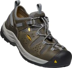 'Keen Utility' Men's Atlanta Cool EH ESD Steel Toe - Gargoyle / Midnight Navy -Outdoor Clothing Store 1023217 3Q large 1024x1024@2x