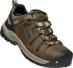 'Keen' Men's Flint II EH WP Steel Toe - Cascade Brown / Orion Blue -Outdoor Clothing Store 1023236 3Q large 1024x1024@2x