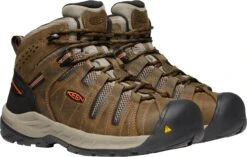 'Keen Utility' Men's Flint II Mid EH Soft Toe - Cascade Brown / Burnt Ochre -Outdoor Clothing Store 1023242 PLA large 1024x1024@2x