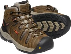 'Keen Utility' Men's Flint II Mid EH Soft Toe - Cascade Brown / Burnt Ochre -Outdoor Clothing Store 1023242 PPS large 1024x1024@2x