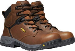 'Keen Utility' Men's 6" Chicago ESD Carbon Toe - Tobacco / Black -Outdoor Clothing Store 1024190 PLA large 1024x1024@2x