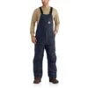 'Carhartt' Men's Fire Resistant Quick Duck Lined Bib Overall - Dark Navy -Outdoor Clothing Store 102691410 MF18 1024x1024@2x