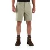 'Carhartt' Men's 9" Force Lightweight Ripstop Work Short - Greige -Outdoor Clothing Store 104198 E00 MS23 b V2 1024x1024@2x