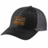 'Carhartt' Canvas Mesh Back Quality Graphic Cap - Black -Outdoor Clothing Store 104723 N04 MS21 1024x1024@2x