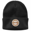 'Carhartt' Knit Cuffed Craftsman Patch Beanie - Black -Outdoor Clothing Store 104878 BLK MF21 1024x1024@2x