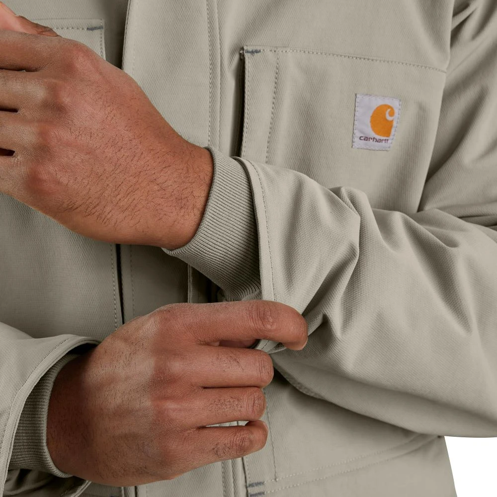 'Carhartt' Men's Super Dux™ Relaxed Fit Insulated Traditional Coat-Level 4 Extreme Warmth Rating - Greige 'Carhartt' Men's Super Dux™ Relaxed Fit Insulated Traditional Coat-Level 4 Extreme Warmth Rating - Greige -Outdoor Clothing Store