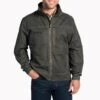 'Kuhl' Men's BURR™ Jacket - Gunmetal -Outdoor Clothing Store 1052 burr jacket gunmetal front 1024x1024@2x