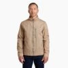 'Kuhl' Men's BURR™ Jacket - Khaki 1 'Kuhl' Men's BURR™ Jacket - Khaki -Outdoor Clothing Store 1052 burr jacket sand dune front 1024x1024@2x