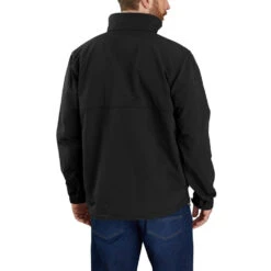 'Carhartt' Men's Super Dux™ Relaxed Fit Lightweight Mock Neck Jacket-Level 1 Warm Rating - Black -Outdoor Clothing Store 105342 N04 AVB MS22 b 1024x1024@2x