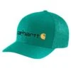 'Carhartt' Men's Rugged Flex Fitted Canvas Mesh-Back Logo Graphic Cap - Cadmium Green 1 'Carhartt' Men's Rugged Flex Fitted Canvas Mesh-Back Logo Graphic Cap - Cadmium Green -Outdoor Clothing Store 105353 L06 MF22 e 1024x1024@2x