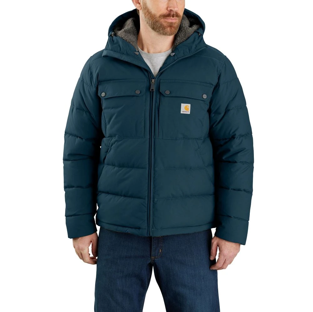 'Carhartt' Men's Montana Loose Fit Insulated Jacket-Level 4 Extreme Warmth Rating - Night Blue 'Carhartt' Men's Montana Loose Fit Insulated Jacket-Level 4 Extreme Warmth Rating - Night Blue -Outdoor Clothing Store