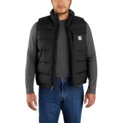 'Carhartt' Men's Montana Loose Fit Insulated Vest - Black -Outdoor Clothing Store 105475 N04 MF22 b 1 1024x1024@2x