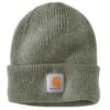 'Carhartt' Rib Knit Beanie - Basil / Jade Marl -Outdoor Clothing Store 105560 GA7 WF22 e 1024x1024@2x