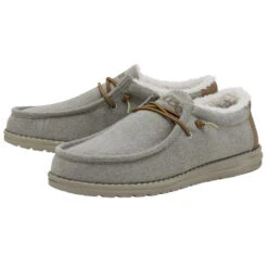 'Hey Dude' Men's Wally - Herringbone Grey