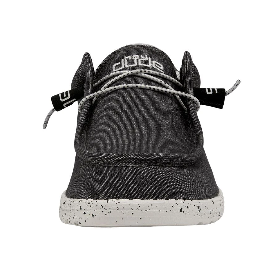 'Hey Dude' Men's Wally Stretch - Opal Black 'Hey Dude' Men's Wally Stretch - Opal Black -Outdoor Clothing Store 110384724 WALLY STRETCH OPAL BLACK LEFT