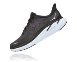 'HOKA' Men's Clifton 8 - Black / White -Outdoor Clothing Store 1119393 BWHT 4 1024x1024@2x