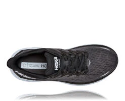 'HOKA' Men's Clifton 8 - Black / White -Outdoor Clothing Store 1119393 BWHT 5 1024x1024@2x