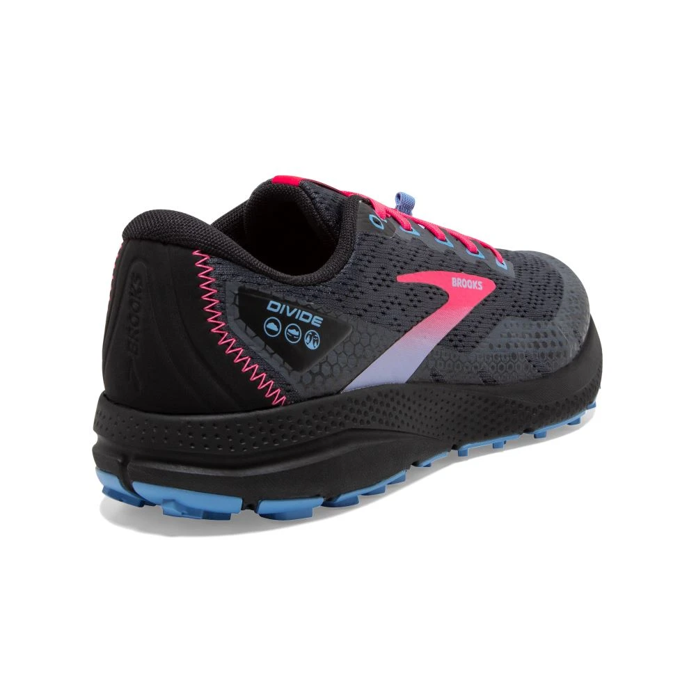 'Brooks' Women's Divide 3 - Ebony / Black / Diva Pink 'Brooks' Women's Divide 3 - Ebony / Black / Diva Pink -Outdoor Clothing Store
