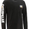 'Caterpillar' Men's Trademark Banner Tee - Black 2 'Caterpillar' Men's Trademark Banner Tee - Black -Outdoor Clothing Store 1510034 016 Black 1024x1024@2x