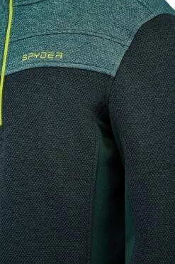 'Spyder' Men's Encore 1/2 Zip Fleece - Forest Ghost -Outdoor Clothing Store 191252 310 F 1 1024x1024@2x