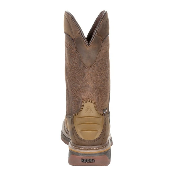 'Rocky' Men's 11" Iron Skull Int. MetGuard EH WP Comp Toe - Distressed Brown 'Rocky' Men's 11" Iron Skull Int. MetGuard EH WP Comp Toe - Distressed Brown -Outdoor Clothing Store 20190115075807 a99b372e