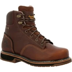 'Georgia Boot' Men's 6" Amp LT Edge EH WP Alloy Toe - Brown -Outdoor Clothing Store 20201110072501 855e5458 1 682c0ce3 6d6b 4aa6 bf6c a79f387cf35b 1024x1024@2x