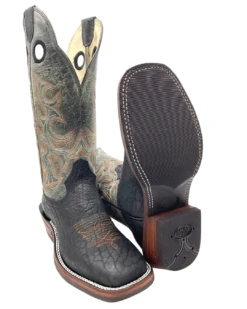 'Hondo' Men's 14" Bullhide Square Toe - Black -Outdoor Clothing Store 225068945 1024x1024@2x