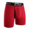 '2UNDR' Men's Swing Shift 6" Boxer Brief - Red -Outdoor Clothing Store 2U01BB 006 1024x1024@2x