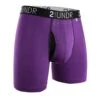 '2UNDR' Men's Swing Shift 6" Boxer Brief - Purple -Outdoor Clothing Store 2U01BB 031 1024x1024@2x
