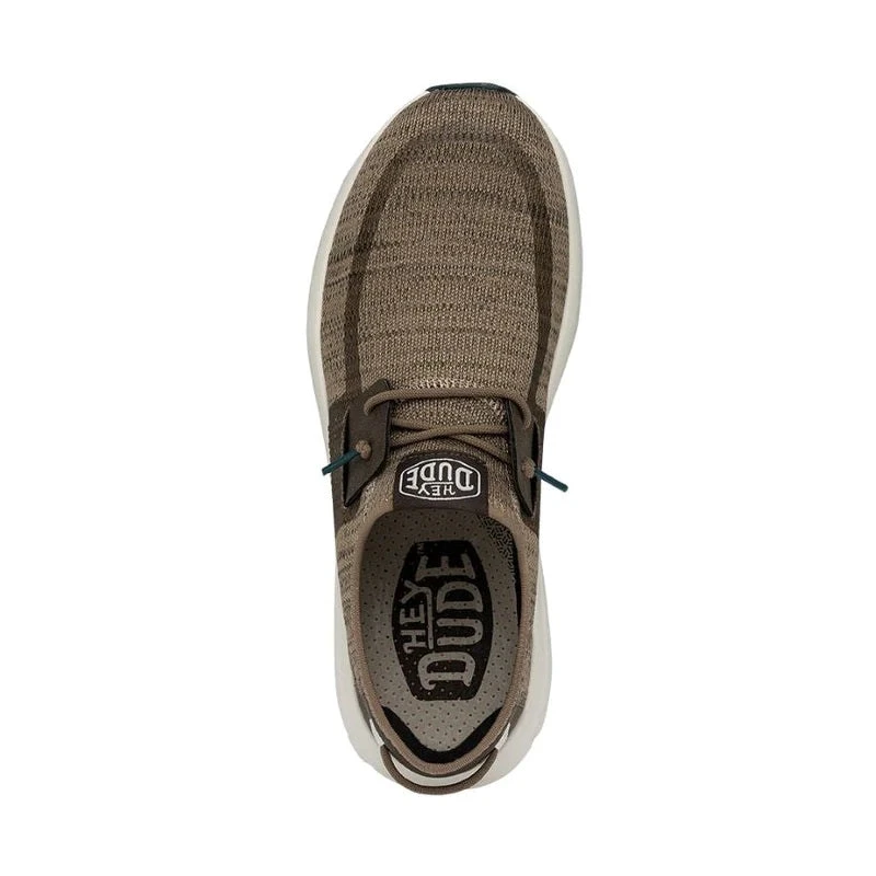 'Hey Dude' Men's Sirocco Sneaker - Beige Bark 'Hey Dude' Men's Sirocco Sneaker - Beige Bark -Outdoor Clothing Store 40140