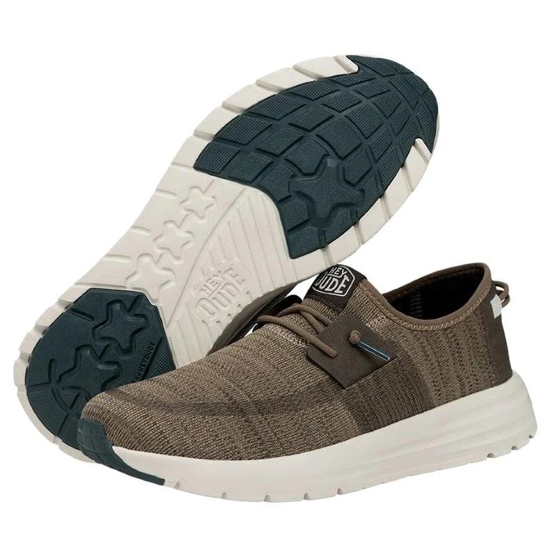 'Hey Dude' Men's Sirocco Sneaker - Beige Bark 'Hey Dude' Men's Sirocco Sneaker - Beige Bark -Outdoor Clothing Store 40140