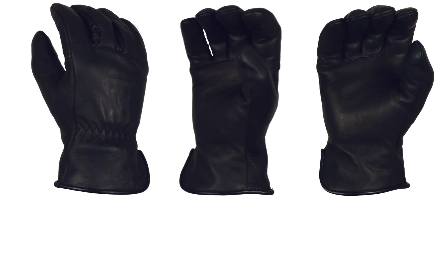 'Bear Knuckles' Double Wedge™ Fleece-Lined Water Resistant Cowhide Driver Glove - Black 'Bear Knuckles' Double Wedge™ Fleece-Lined Water Resistant Cowhide Driver Glove - Black -Outdoor Clothing Store