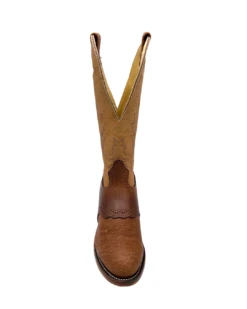 'Boulet' Men's 13" Buckaroo Western Round Toe - Cognac / Butterscotch -Outdoor Clothing Store 41631 1 1024x1024@2x