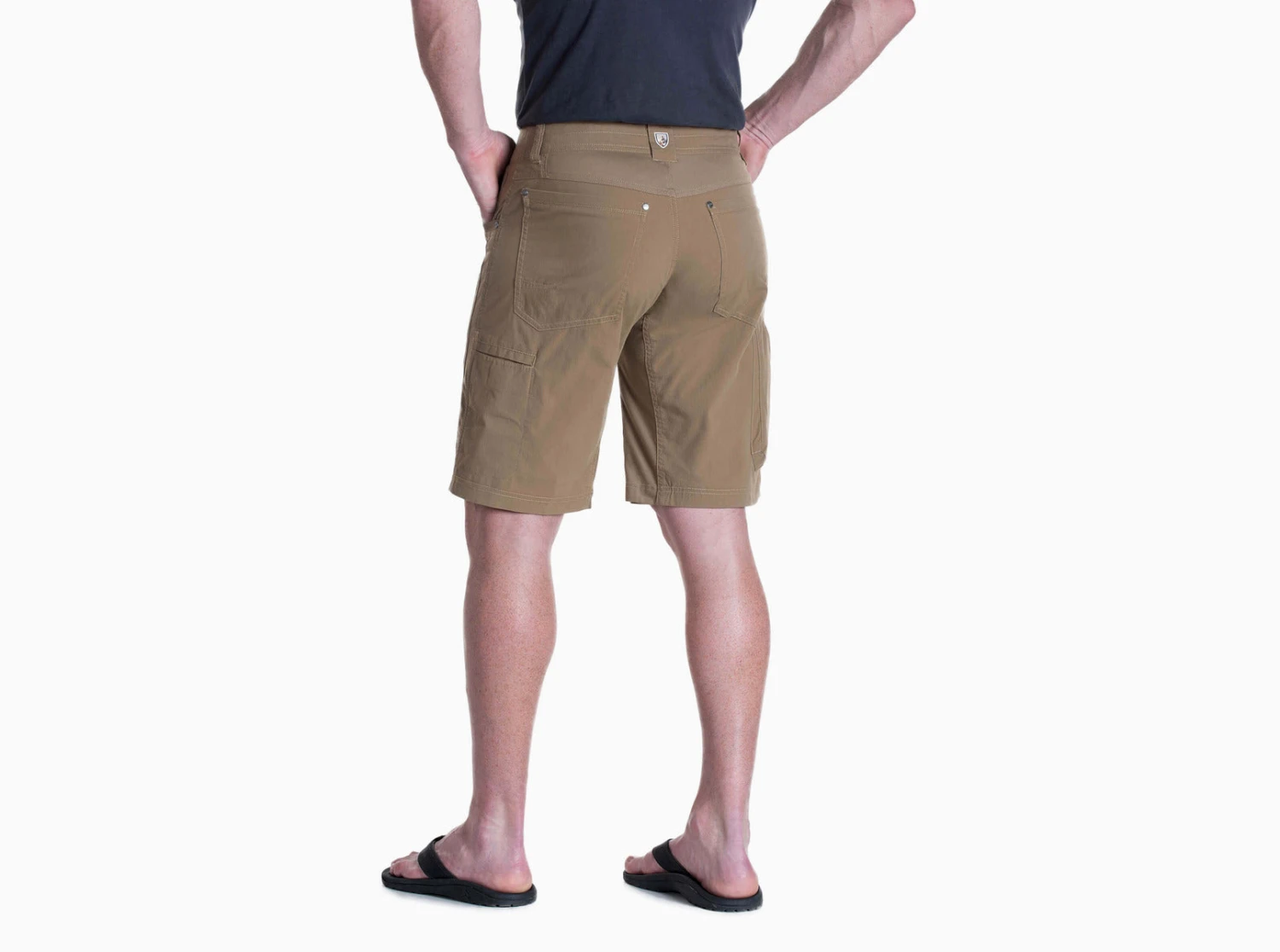 'Kuhl' Men's 10" Radikl™ Short - Dark Khaki 'Kuhl' Men's 10" Radikl™ Short - Dark Khaki -Outdoor Clothing Store
