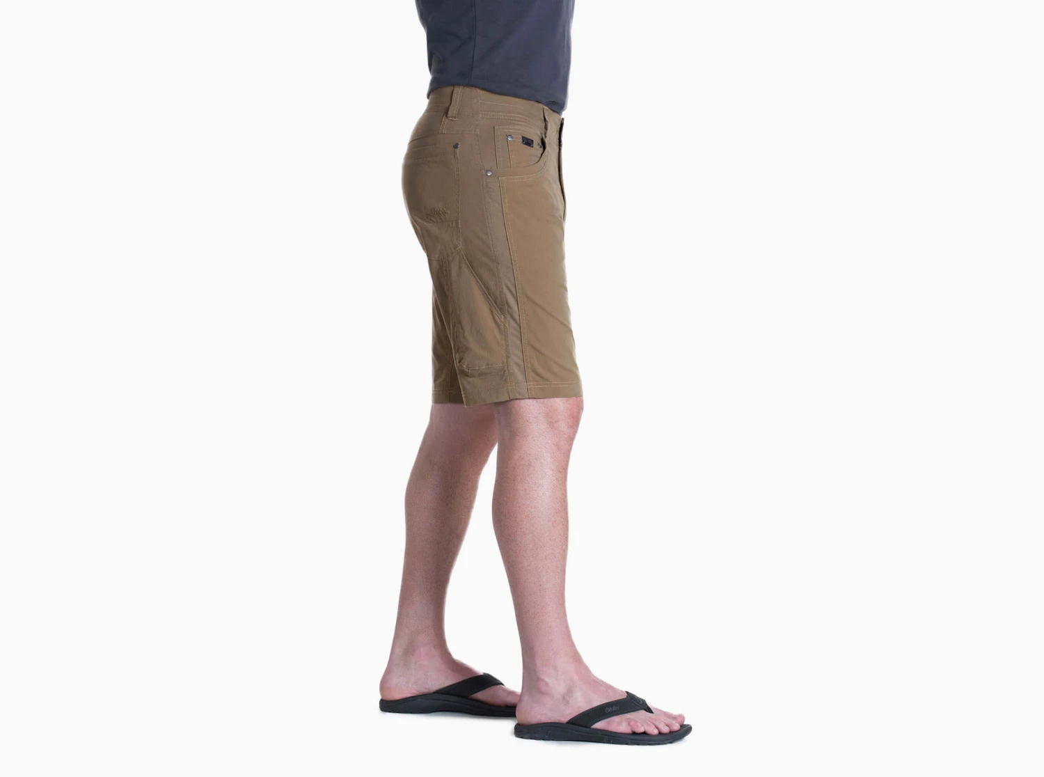 'Kuhl' Men's 10" Radikl™ Short - Dark Khaki 'Kuhl' Men's 10" Radikl™ Short - Dark Khaki -Outdoor Clothing Store