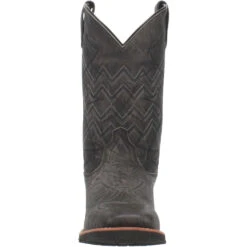 'Laredo' Men's 12" Axel Western Square Toe - Charcoal Black -Outdoor Clothing Store 7927 5 1024x1024@2x