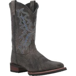 'Laredo' Men's 11" Winfield Western Square Toe - Grey -Outdoor Clothing Store 7949 1 1024x1024@2x