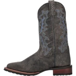'Laredo' Men's 11" Winfield Western Square Toe - Grey -Outdoor Clothing Store 7949 3 1024x1024@2x