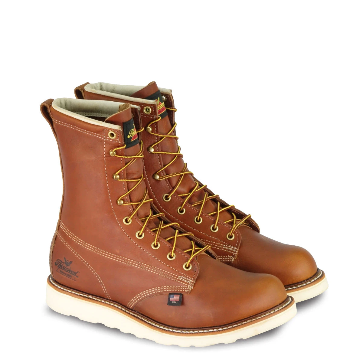 'Thorogood' Men's 8" American Heritage EH SR Steel Toe - Tobacco Brown 'Thorogood' Men's 8" American Heritage EH SR Steel Toe - Tobacco Brown -Outdoor Clothing Store 804